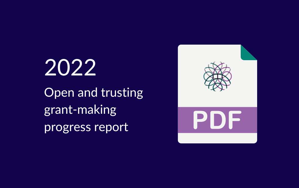 Open and Trusting grantmaking