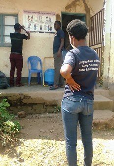 RENAMA Beston together with head teacher