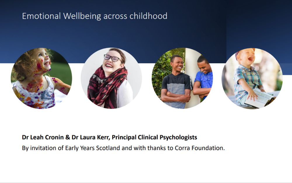 Emotional wellbeing across childhood