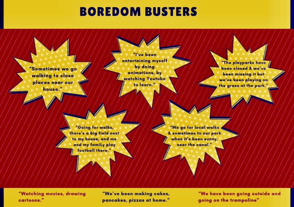 Boredom Busters Poster