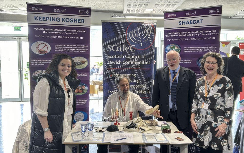 The team from the Jewish Council of Scotland